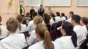 Встреча выпускников колледжа с представителями Городской клинической больницы №5
